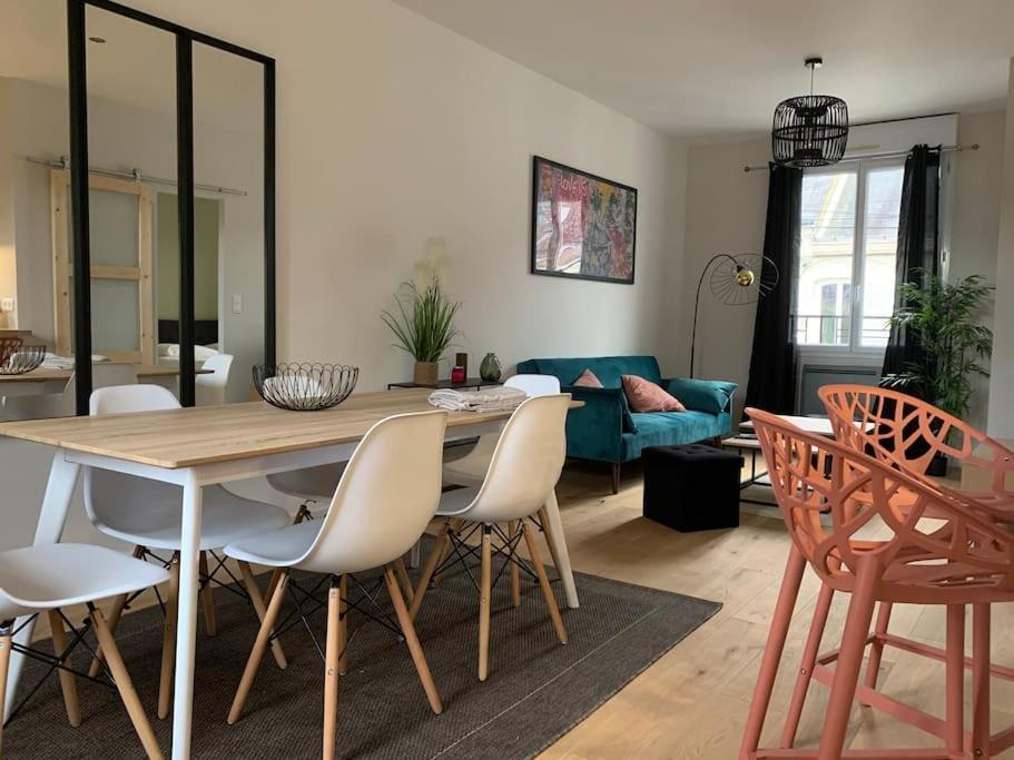 Appartements De Standing Centre Ville, Gare, Jardin,Terrasse Le Mans Esterno foto