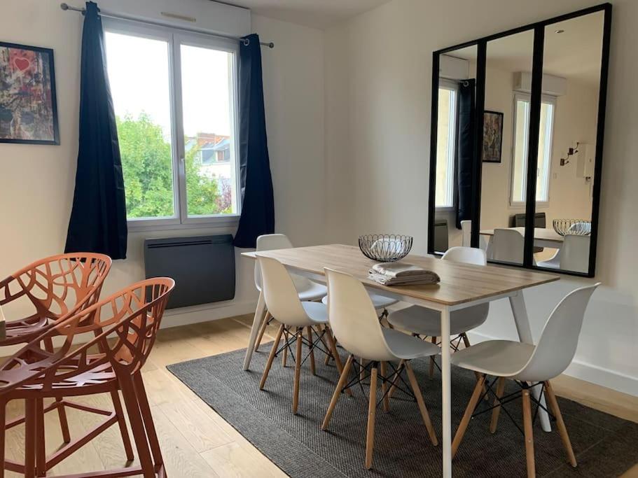 Appartements De Standing Centre Ville, Gare, Jardin,Terrasse Le Mans Esterno foto