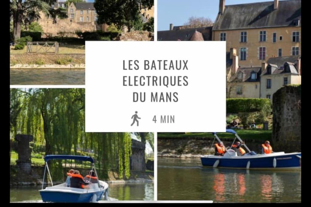 Appartements De Standing Centre Ville, Gare, Jardin,Terrasse Le Mans Esterno foto